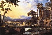 PATEL, Pierre Landscape with Ruins ag china oil painting reproduction